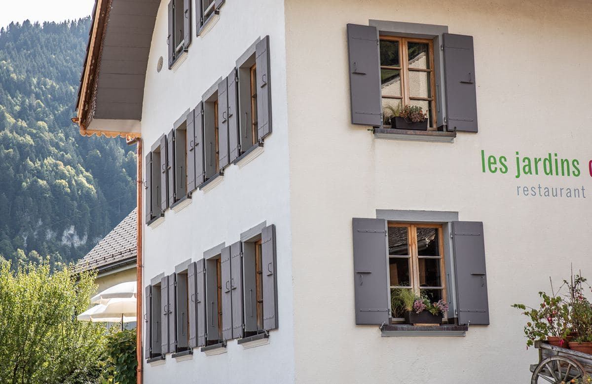 Reception et banquet, tables dressees